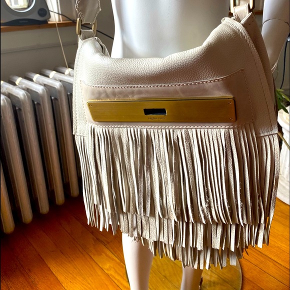 Carina Duek New Leather Fringe purse from Brazil - Picture 8 of 15